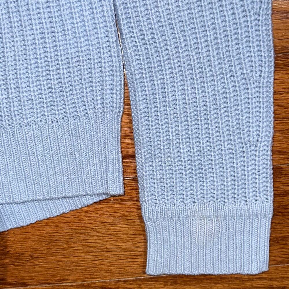 Vince Directional Ribbed Wool Cashmere Blend Crewneck Sweater Size Small - Picture 15 of 15